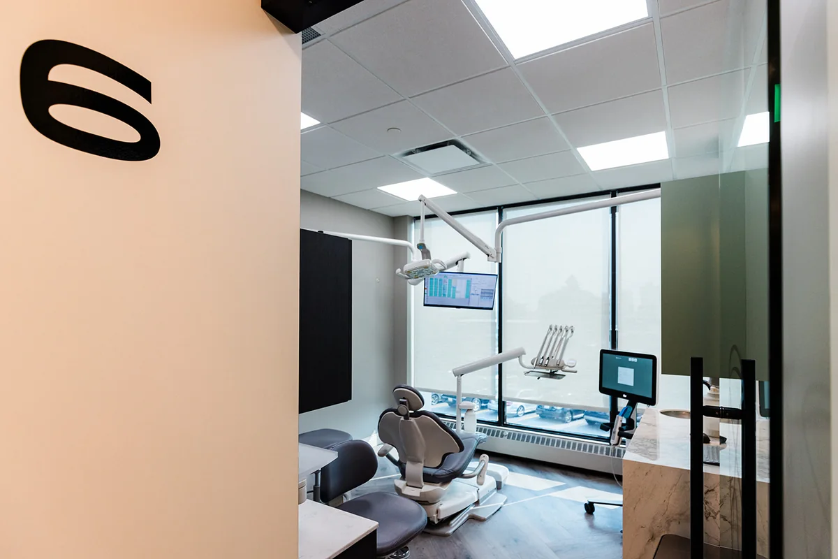 Modern TOOTHbar treatment area for Oakridge, Palliser and Braeside dental patients